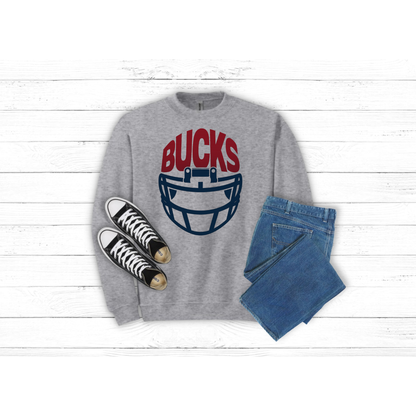 Adult BUCKS Helmet - Crewneck