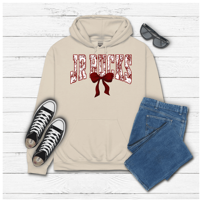 Adult Jr Bucks Floral Maroon - Hoodie