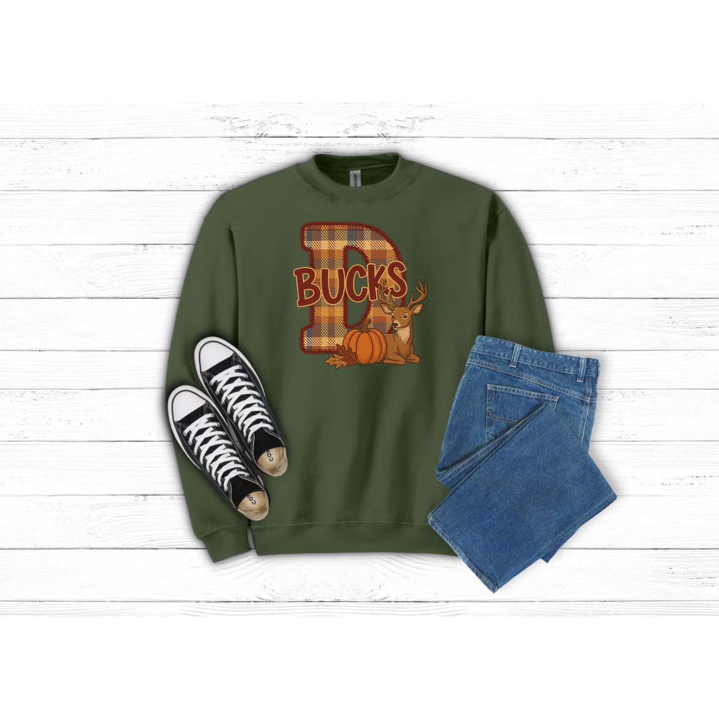 Fall D BUCKS - Crewneck