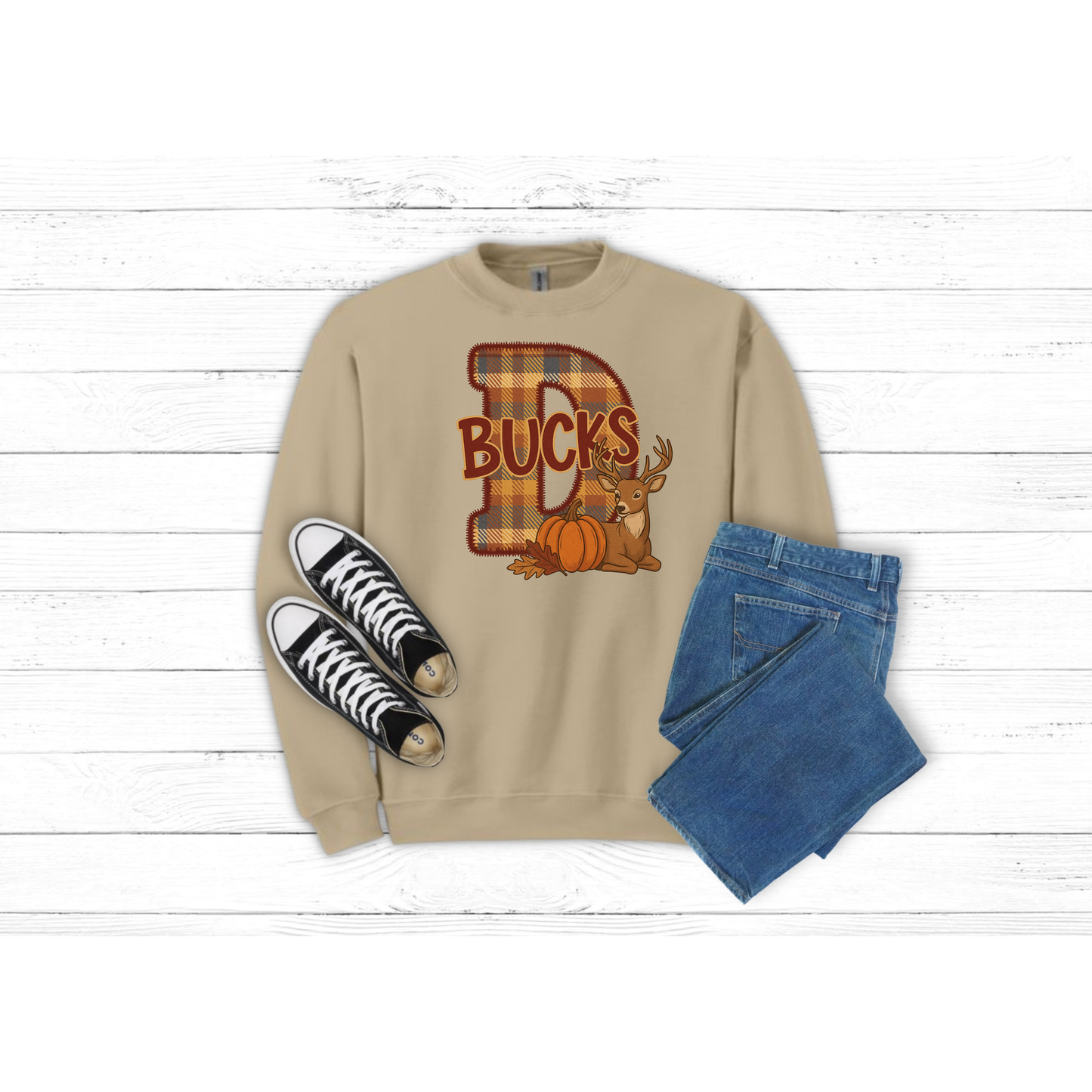 Fall D Bucks - Crewneck