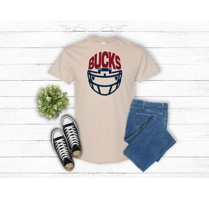 Adult BUCKS Helmet - T-Shirt