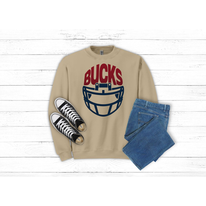 Adult BUCKS Helmet - Crewneck