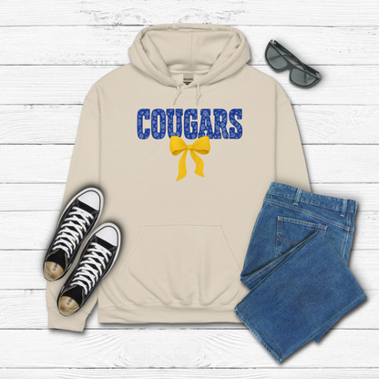 Adult Floral COUGARS - Hoodie