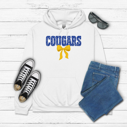 Adult Floral COUGARS - Hoodie
