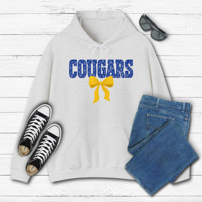 Adult Floral COUGARS - Hoodie