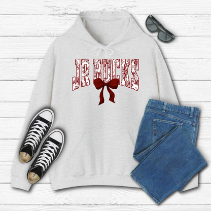 Adult Jr Bucks Floral Maroon - Hoodie