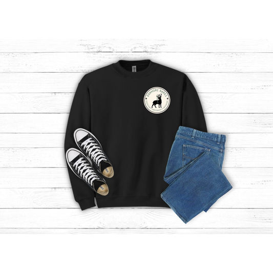 Dunmore Barks Round Logo - Crewneck