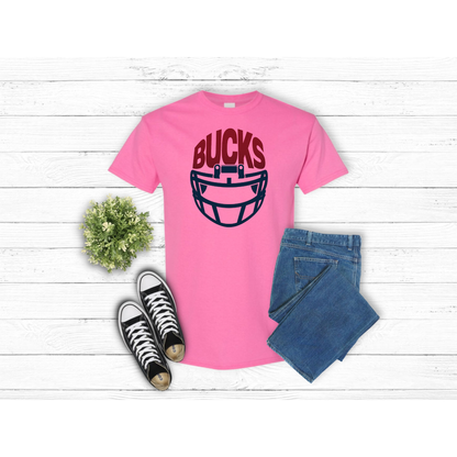 Adult BUCKS Helmet - T-Shirt